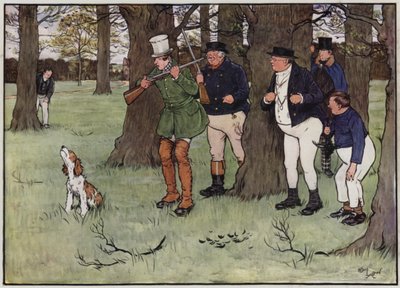 セシル・アルディンによるピクウィック・ペーパーのイラスト 作： Cecil Charles Windsor Aldin