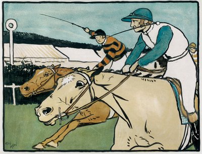 オールドイングリッシュのスポーツとゲーム。レース 作： Cecil Charles Windsor Aldin