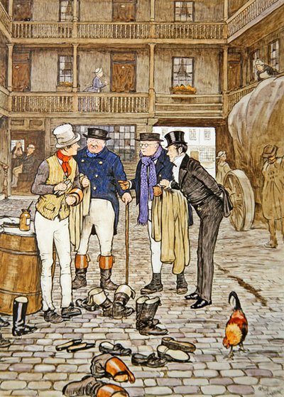 Sam at the White Hart 作： Cecil Charles Windsor Aldin