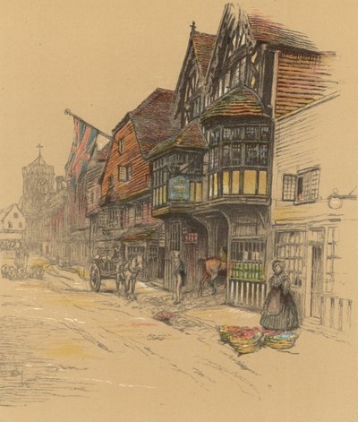 ザジョージイン、ソールズベリー 作： Cecil Charles Windsor Aldin