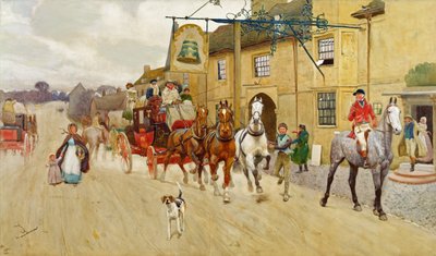 ザ・グレート・ノース・ロード、ザ・ベル・アット・スティルトン 作： Cecil Charles Windsor Aldin