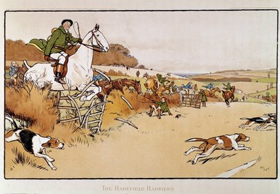 セシル・アルディン（1870-1935）の水彩画 19世紀 個人蔵 作： Cecil Charles Windsor Aldin