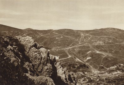 メキシコ: サカテカスの旧鉱山 (白黒写真) 作： Cecile Seler Sachs
