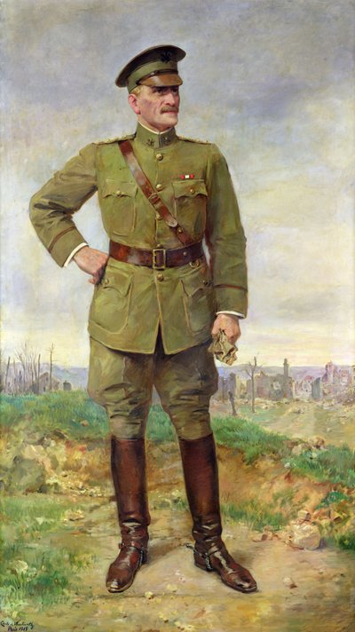 元帥パーシング (1860-1948) 作： Cecile de Wentworth
