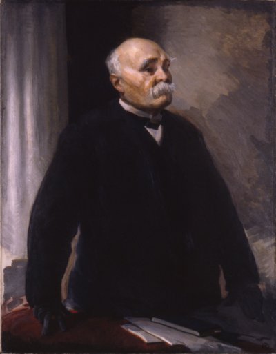 ジョルジュ・クレマンソー、1920年。 作： Cecilia Beaux