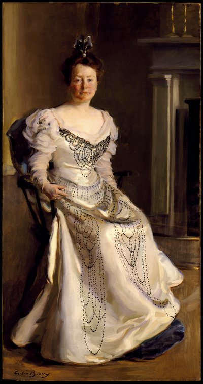 ロバートアベ夫人、キャサリンアモリーベネット、1898年〜99年 作： Cecilia Beaux