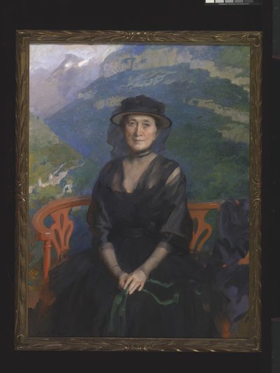 Muotokuva rouva Addison C. Harrisista (öljy kankaalle) 作： Cecilia Beaux