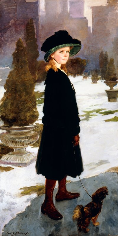 アリス・デイヴィソンの肖像 作： Cecilia Beaux