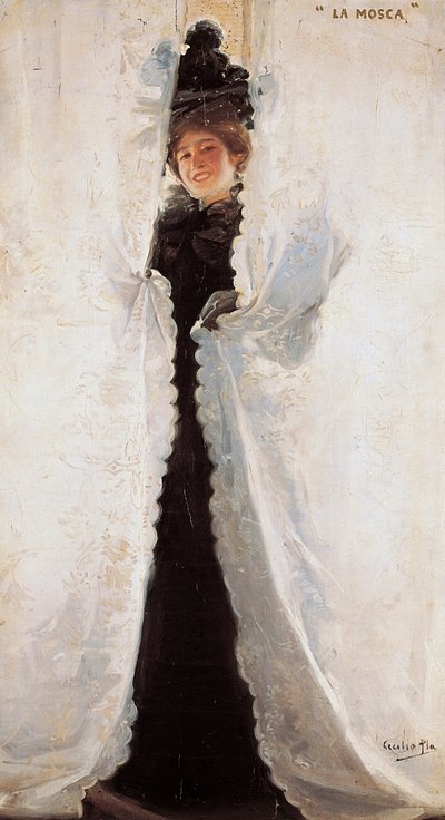 モスカ。 セシリオ プラ ガヤルド (1860-1934) の絵画、キャンバスに油彩、1897 年頃。サン ピエ美術館。 スペイン、バレンシア。 作： Cecilio Pla Gallardo
