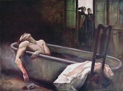 ホレス・ウェルズの死（1815-48）1908 作： Cecilio Pla Gallardo