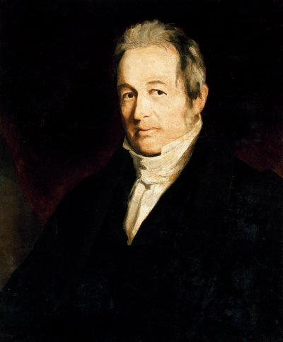 ジョン・ガルトの肖像（1779-1839） スコットランドの作家,絵画 作： Cedric Gray