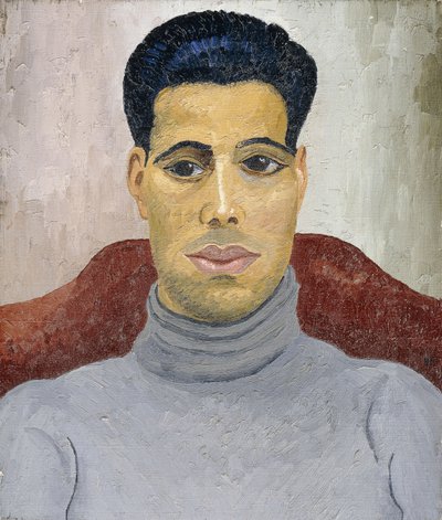 アラブのボクサー 作： Cedric Morris