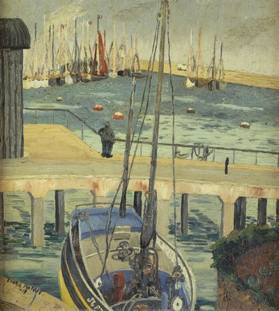 ニューリンのピルチャード・ボート 作： Cedric Morris