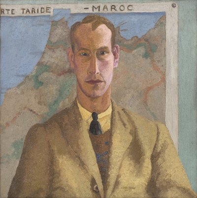 レット・ヘインズの肖像 作： Cedric Morris