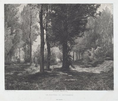 A September Morning [A September Morning] 作： Celestino Turletti, after Clemente Pugliese Levi