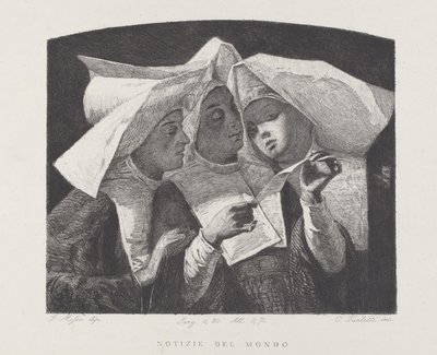 世界のニュース [世界のニュース] 作： Celestino Turletti, after Francesco Mosso