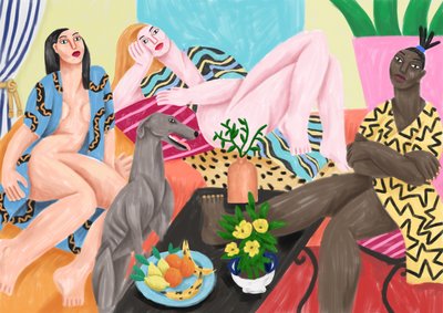 犬の日中のキノコ 作： 