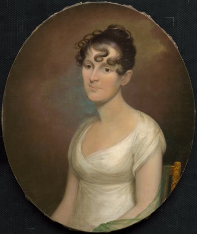 エリザベス・ワシントン・ギャンブル・ワート、c。 1809-1810。 作： Cephas Thompson