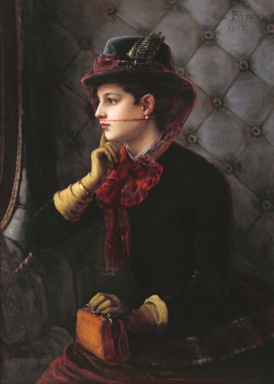 出発、1885 作： Cesar Pattein