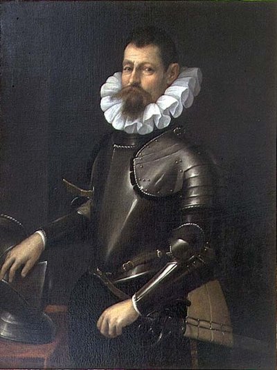 チェーザレ・デステの肖像 作： Cesare Aretusi