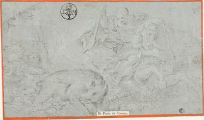ピッティ宮殿のサターン ホールにあるスッラのフレスコ画の生涯からのシーンのコピー 作： Cesare Dandini