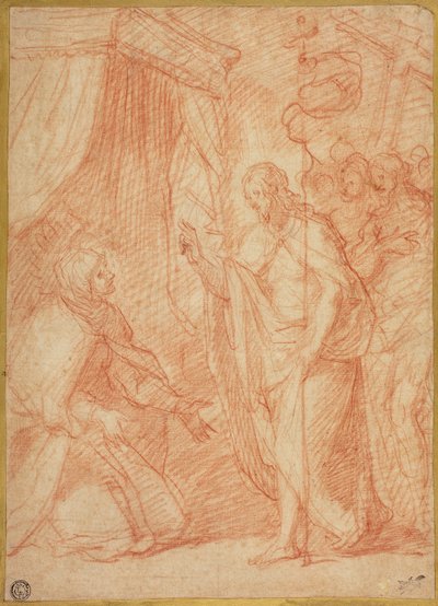 母の前に現れる復活のキリスト 作： Cesare Dandini
