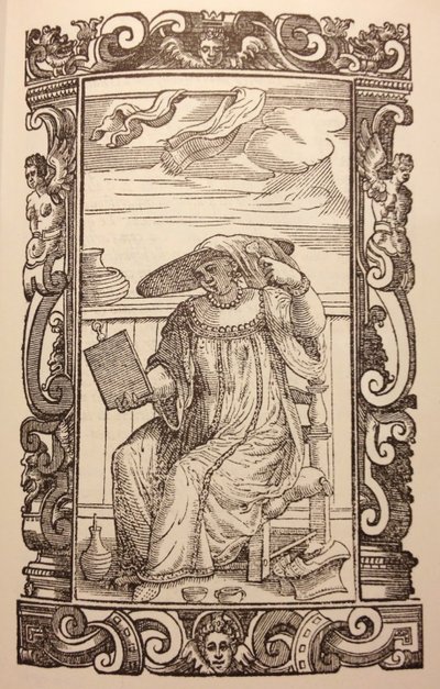 ベネチアの女性。 From：古代と現代の生息地 作： Cesare Vecellio