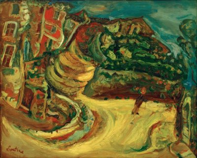 セレの通り 作： Chaim Soutine