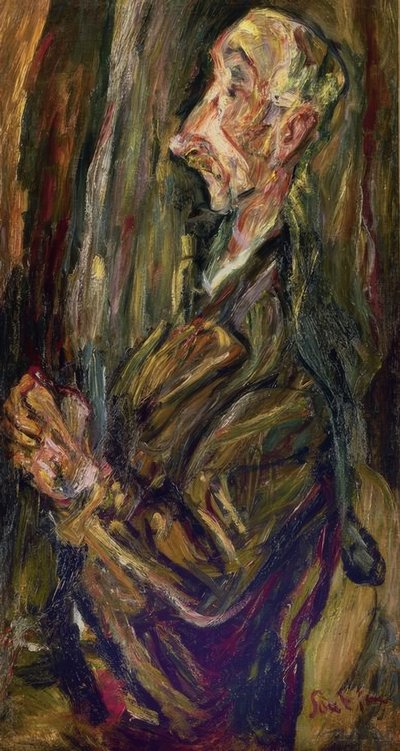 祈りの男-XXセンチュリー-フランス語表現 作： Chaim Soutine