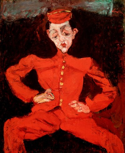 ル・グルーム」Chaim Soutine（1894-1944）の絵画 作： Chaim Soutine