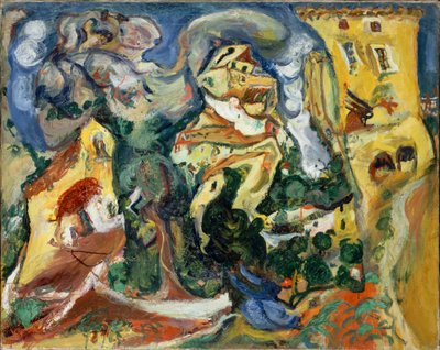 ザ・ヴィレッジ、1923年頃。 作： Chaim Soutine