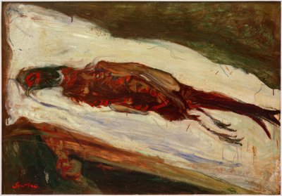 死んだキジ（Toter Fasan 作： Chaim Soutine