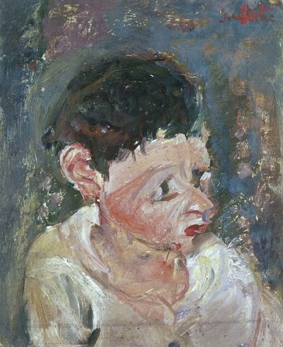 少年の肖像（油彩・キャンバス 作： Chaim Soutine