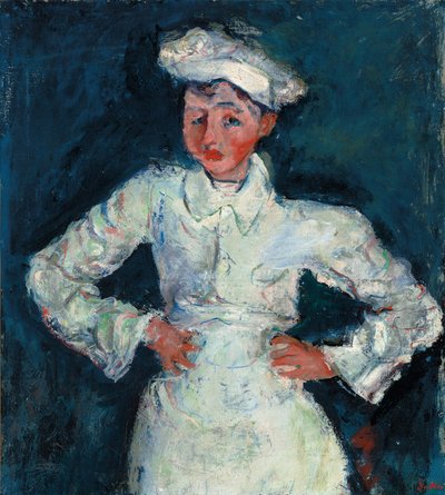 リトルペストリークック;リトルパティシエ、1927年 作： Chaim Soutine