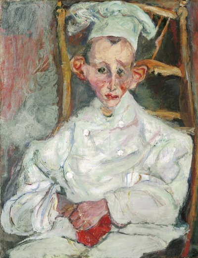 カーニュのリトルペストリークック。ルパティシエドゥカーニュ、1922-1923年頃 作： Chaim Soutine