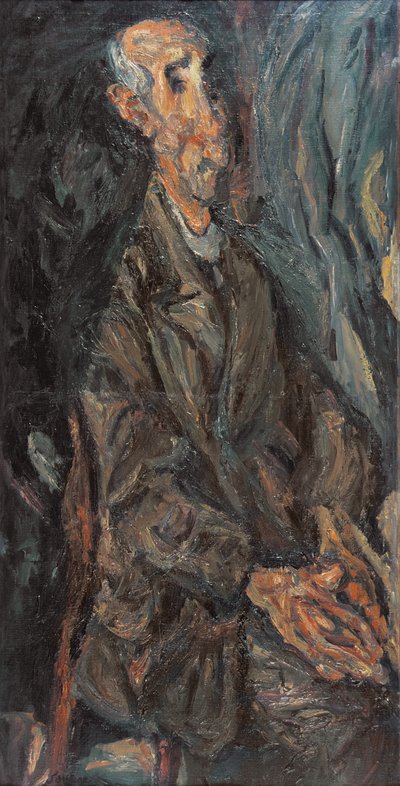 老人 作： Chaim Soutine