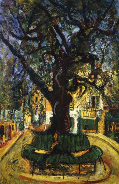 ヴァンスの木。ヴァンスの木、1929 作： Chaim Soutine