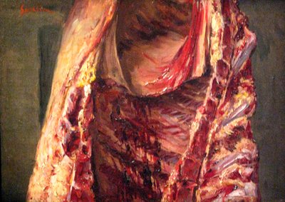 子羊の小片 作： Chaim Soutine