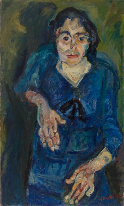 ウーマン・イン・ブルー 作： Chaim Soutine