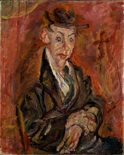 丸い目の女性 作： Chaim Soutine