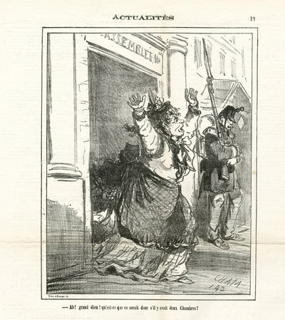The Charivari』に掲載されたチャム（1819-1879）のイラスト 作： Amédée de Noé
