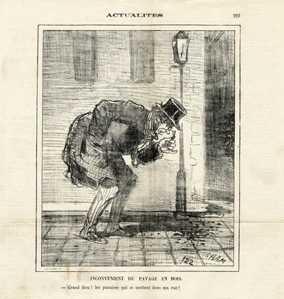 The Charivari』に掲載されたチャム（1819-1879）のイラスト 作： Amédée de Noé