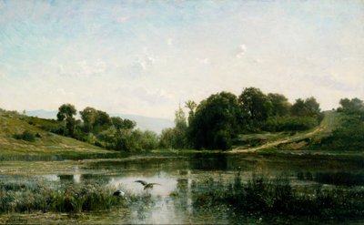 ギリューの池 作： Charles Francois Daubigny