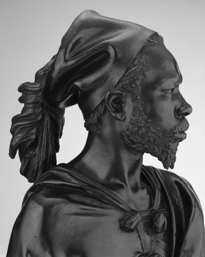 ダルフール人のサイード・アブダラーの胸像 作： Charles Henri Joseph Cordier