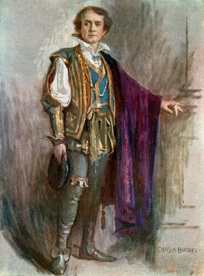 十二夜: オーシーノ、ロバート・テイバー氏 (カラーリソ) 作： Charles A. Buchel