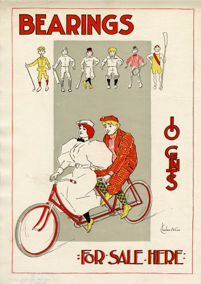 ベアリング、10セント、販売用、1896年 作： Charles A. Cox