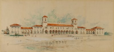 本館、リッチモンド ビーチ パーク、スタテン アイランド 作： Charles Adams Platt