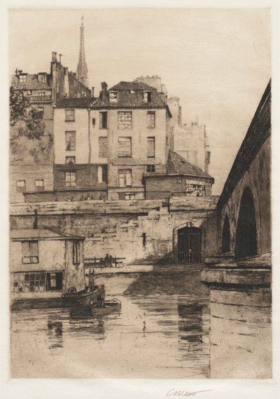 ケデオルフェーヴル、パリ、1886年。 作： Charles Adams Platt