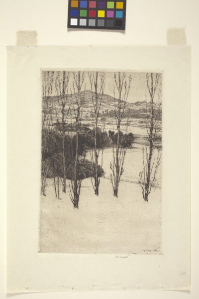 A Montanha (tinta) 作： Charles Adams Platt