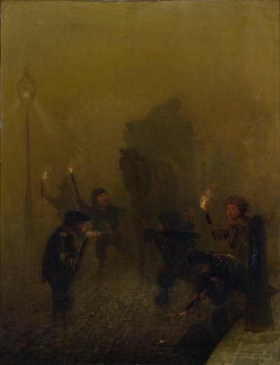 「ロンドンの歯」、1840-1894 作： Charles Albert Ludovici